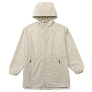 モンクレール(MONCLER)のモンクレール MONCLER ナイロン パーカー Wete フレア ジャケット レディース アイボリー 0931A00134 539ZD 203(ナイロンジャケット)