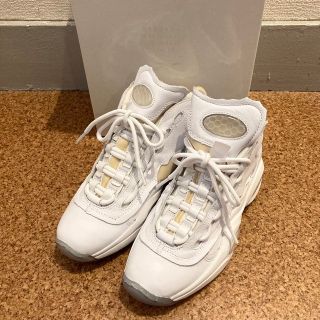 マルタンマルジェラ(Maison Martin Margiela)の新品未使用 メゾンマルジェラ×リーボック 22AWスニーカーシューズホワイト厚底(スニーカー)