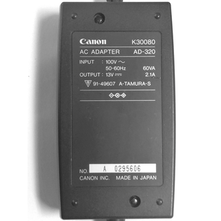 キヤノン(Canon)の【ジャンク】CANON プリンター用 ACアダプター１３Ｗ(PC周辺機器)