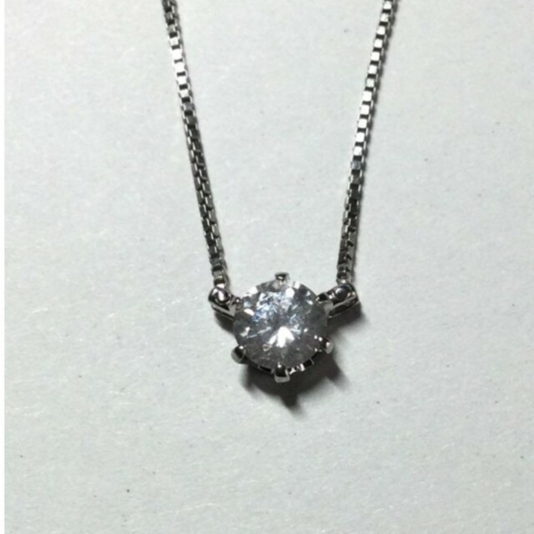 プラチナダイヤモンドネックレス 一粒 0.58カラット