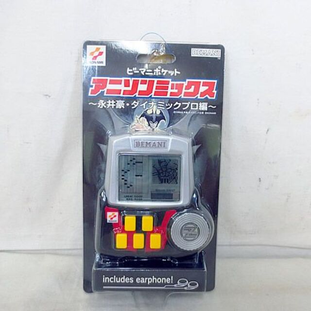 KONAMI(コナミ)の新品　コナミ ビーマニ ポケット アニソンミックス 永井豪　ダイナミックプロ　未 エンタメ/ホビーのゲームソフト/ゲーム機本体(その他)の商品写真