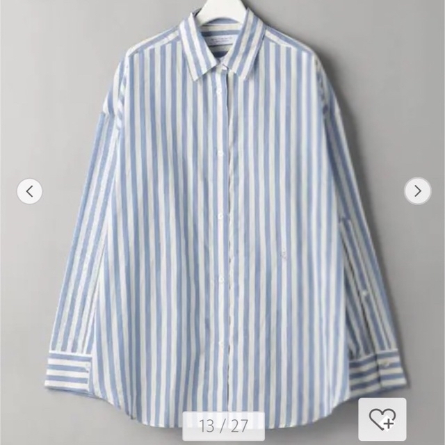 BEAUTY&YOUTH UNITED ARROWS - beauty&youth ストライプシャツの BEAUTY&YOUTH UNITED ARROWS - beauty&youth ストライプシャツの