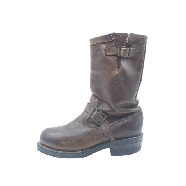 Chippewa engineer boots hot sale brown