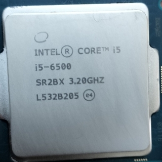 intel Core i5 6500 CPUクーラー虎徹付の通販 by ベロシマ's shop｜ラクマ