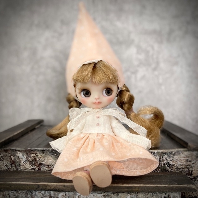 necoma doll】ピンクいちごのプチちゃん◇アウトフィットフルセット！-