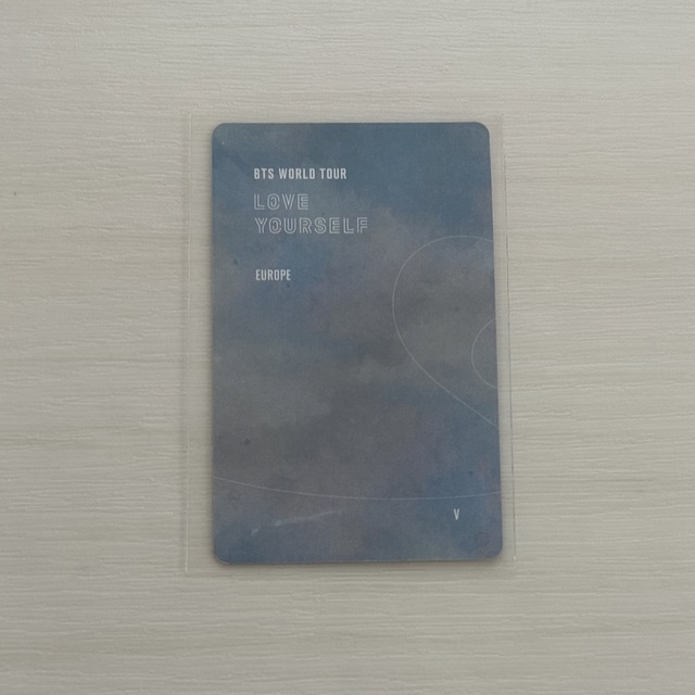 BTS LYS Europe ヨーロッパ 公式品 テテ テヒョン Vトレカ | www