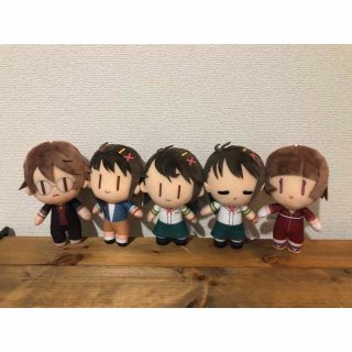 すずめの戸締まり　ゆる顔ぬいぐるみ　マスコット　５つセット(ぬいぐるみ)