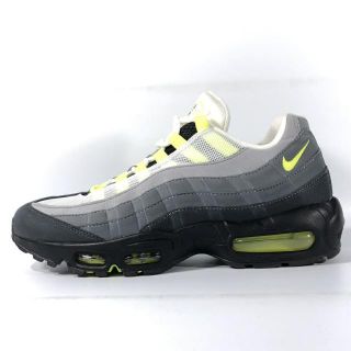 ナイキ(NIKE)の極美品 ナイキ NIKE AIR MAX 95 OG NEON YELLOW 2020 エアマックス CT1689-001 イエローグラデーション ネオンイエロー 27cm US 9【A0】(スニーカー)