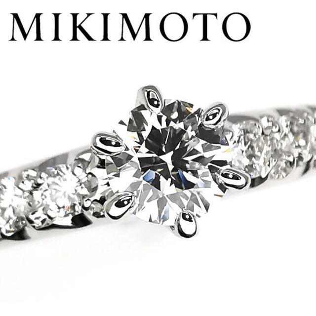 MIKIMOTO - ミキモト MIKIMOTO Pt ダイヤモンド リング 0.25 E VVS2の 