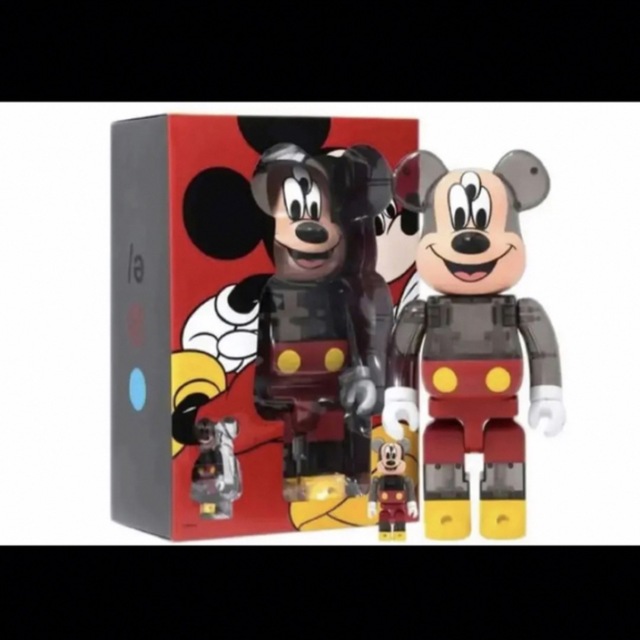 Bearbrick CLOT Disney 3Eyed Mickey Mouse