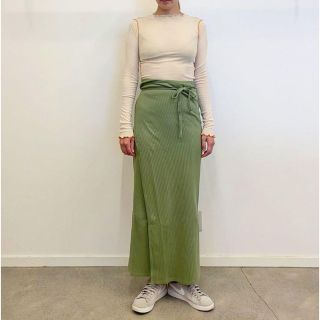 エディットフォールル(EDIT.FOR LULU)の美品　BASERANGE BRIG SKIRT(ロングスカート)