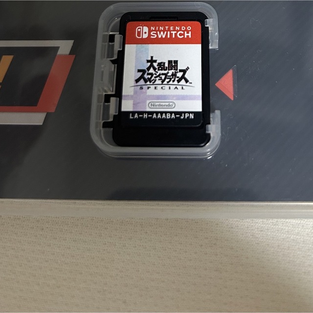 Nintendo Switch(ニンテンドースイッチ)のNintendoSwitch大乱闘スマッシュブラザーズ中古送料込 エンタメ/ホビーのゲームソフト/ゲーム機本体(家庭用ゲームソフト)の商品写真