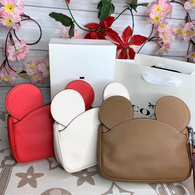 限定品COACH/コーチ/ポーチ/小物入れ/ディズニー/ミッキーリスレット