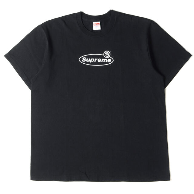 Supreme シュプリーム ブランドロゴ グラフィック クルーネックTシャツ Warning Tee 22AW Vegyn ヴィーガン ブラック 黒 L トップス カットソー 半袖 【メンズ】トップス