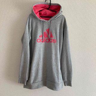 アディダス(adidas)のアディダス　adidas フード付き　トレーナー　レディース　サイズOT(トレーナー/スウェット)