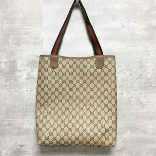 Gucci - オールドグッチ ヴィンテージ GGプラスシェリーライン