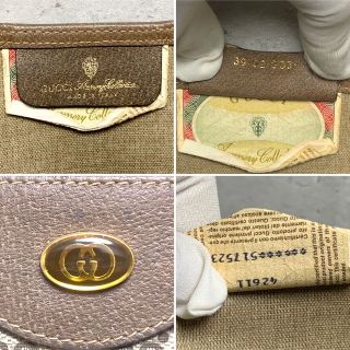 Gucci - オールドグッチ ヴィンテージ GGプラスシェリーライン