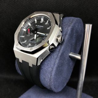 ジーショック(G-SHOCK)のGA-B2100本体付き ラバーベルトセット カシオーク カスタム Gショック(腕時計(アナログ))