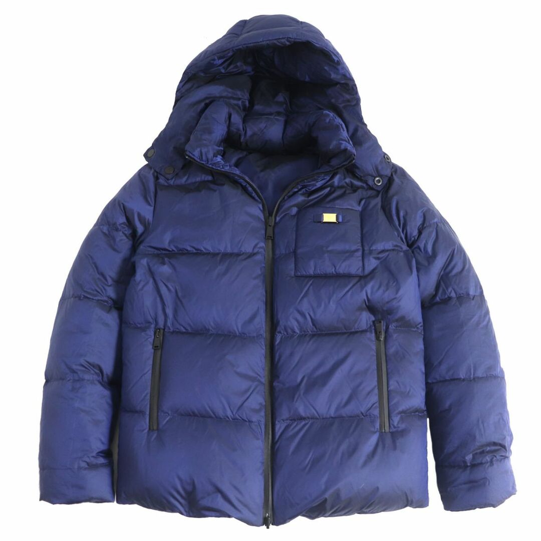 FENDI 美品2021年製 FENDI/フェンディ FW1087 AGZJ ズッカ FFロゴ総柄 PUFFY JACKET リバーシブル  ダウンジャケット/パフィージャケット 青 46 t15-st30316-267の通販 by 衣類＆ブランドリサイクル GREEN ラクマ店｜フェンディ ならラクマ