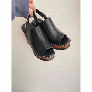 マウジー(moussy)のmoussy WOODEN SOLE SABOT(サンダル)