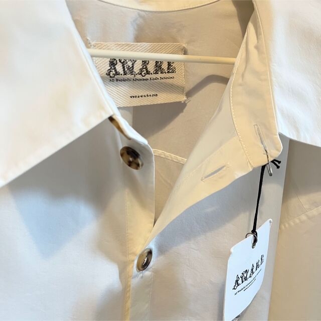 AWAKE(アウェイク)の☆未使用☆　アウェイク　AWAKE カシュクール　ビッグ　シャツ　ジャケット レディースのトップス(シャツ/ブラウス(長袖/七分))の商品写真