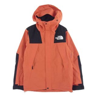 ザノースフェイス(THE NORTH FACE)のTHE NORTH FACE ノースフェイス ジャケット NP61800 MOUNTAIN JACKET GORE-TEX マウンテン ジャケット ゴアテックス オレンジ系 ブラック系 オレンジ系 XS【中古】(その他)