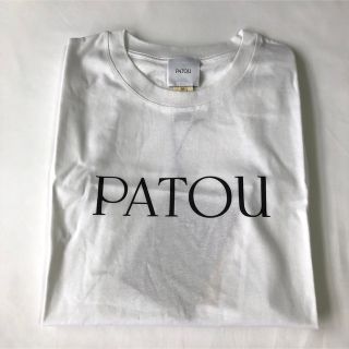 パトゥ(PATOU)の新品未着用 白XS PATOU オーガニックコットン パトゥロゴTシャツ(Tシャツ(半袖/袖なし))