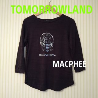 トゥモローランド(TOMORROWLAND)のTOMORROWLAND【MACPHEE】☆エンブレムプリント•ライトスウェット(トレーナー/スウェット)