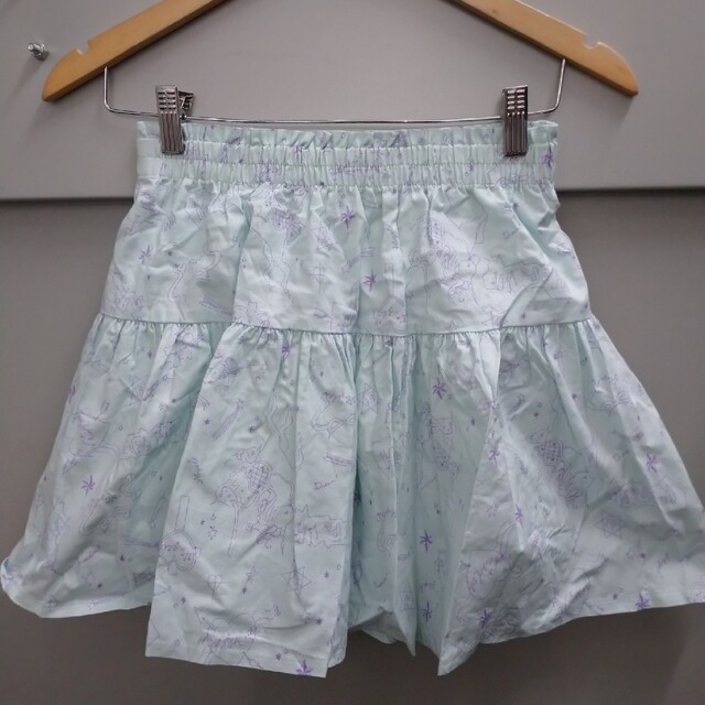 【美品】総柄  コットン  スカート  春 夏 レディースのスカート(ミニスカート)の商品写真