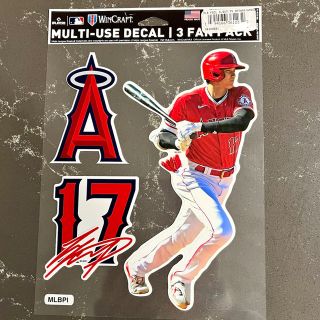 大谷翔平　公式ステッカー　現地アナハイム球場購入　2023年(記念品/関連グッズ)