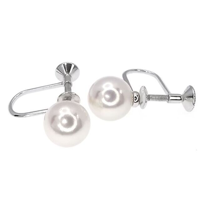 ミキモト MIKIMOTO K18WG パール ブレスレット 定価7万