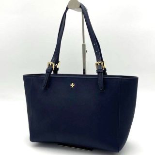 トリーバーチ(Tory Burch)の【極美品】トリーバーチ　トートバッグ　ハンドバッグ　エマーソン　サフィアーノ(トートバッグ)