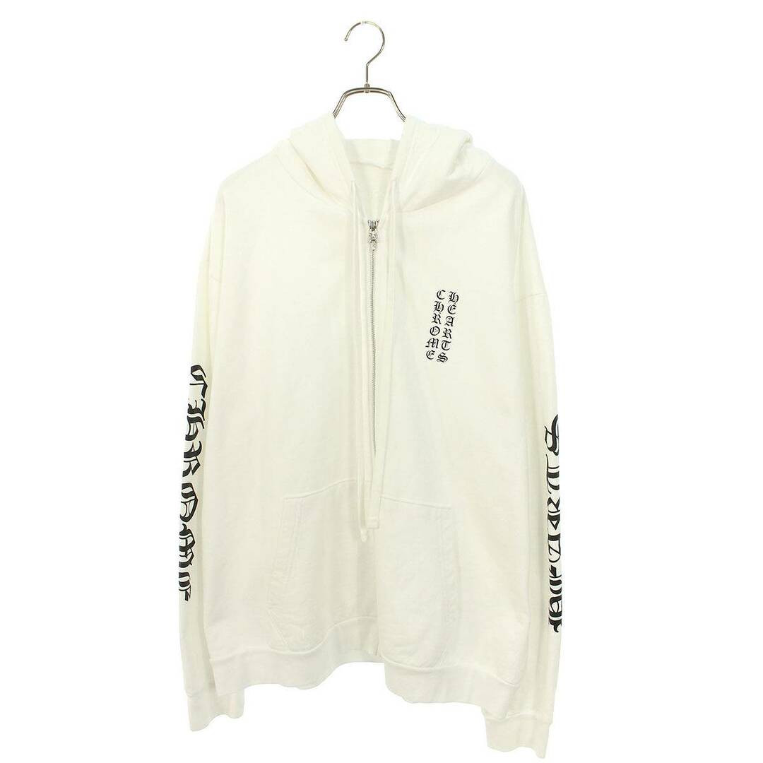 激安正規品 Chrome XL メンズ 袖ロゴプリントジップアップパーカー ZIP
