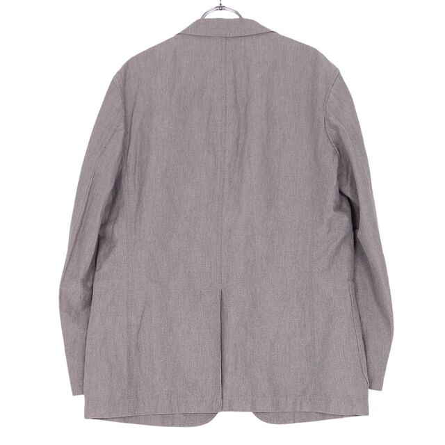 正規品/新品 BURBERRY LONDON グレー コットンテーラード メンズ LL