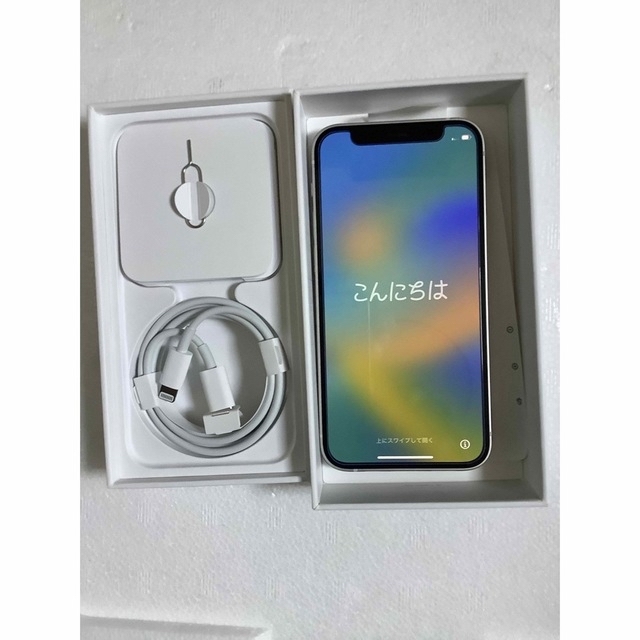 国産原料100% iPhone12mini 本体 ホワイト 128GB SIMフリー 84