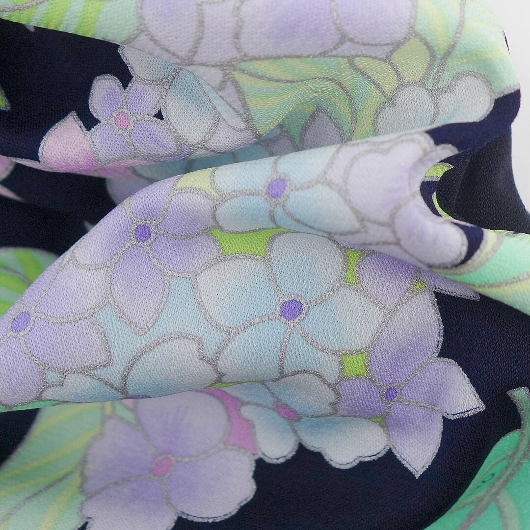 LEONARD　レオナール　カンカン　ワンピース　花　ピンク　半袖　38 M相当