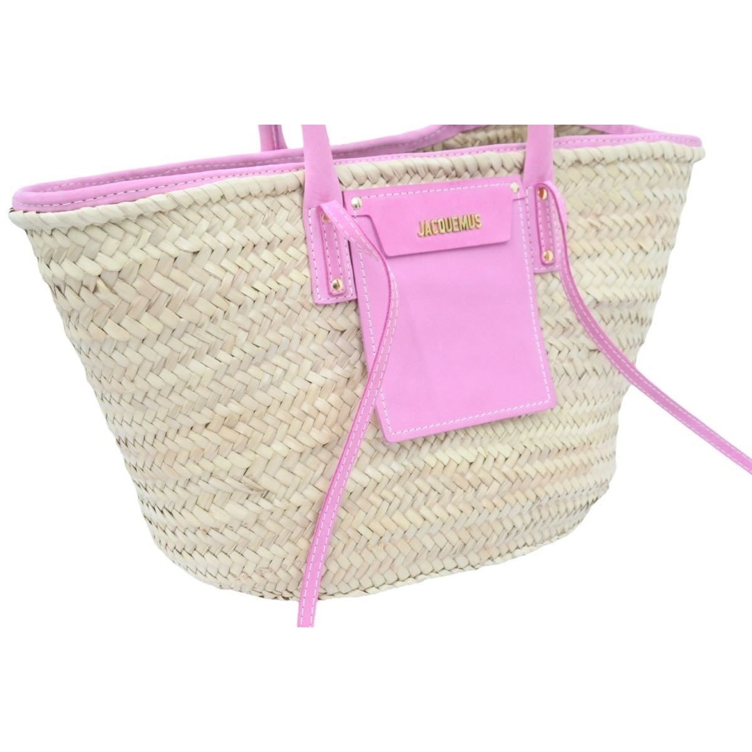 JACQUEMUS ジャックムス かごバッグ panier soli  ピンク