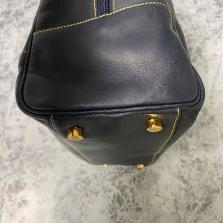 LOEWE ロエベ LOEWE ミニボストンバッグ アナグラム 内側総柄 レザー
