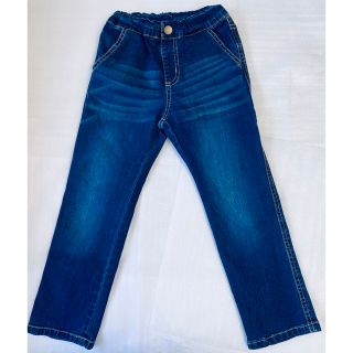 サンカンシオン(3can4on)の極美品⭐️MusMusM ムスムス　ストレッチデニム 薄手　デニムパンツ(パンツ/スパッツ)