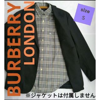 バーバリー(BURBERRY)のBURBERRY LONDON ボタンダウンシャツ　ブルー ノバチェックSサイズ(シャツ)