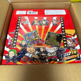 ビックリマン(bikkuriman（LOTTE）)の2個セット ワンピースマンチョコRED 特別シール付きセット 3000個限定(菓子/デザート)