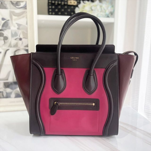 CELINE(セリーヌ) Luggageラゲージ　マイクロ　トリコロール