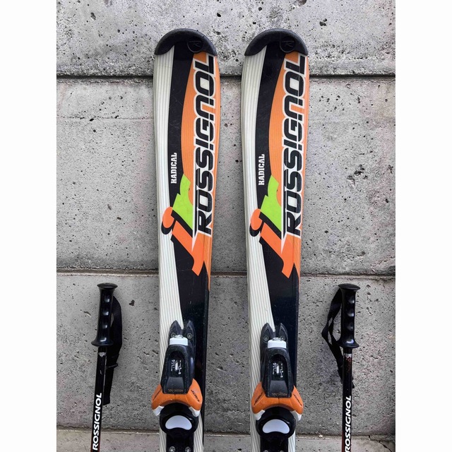 ロシニョール ROSSIGNOL スキー板120cm・ストック81cm | mawadgroup.com