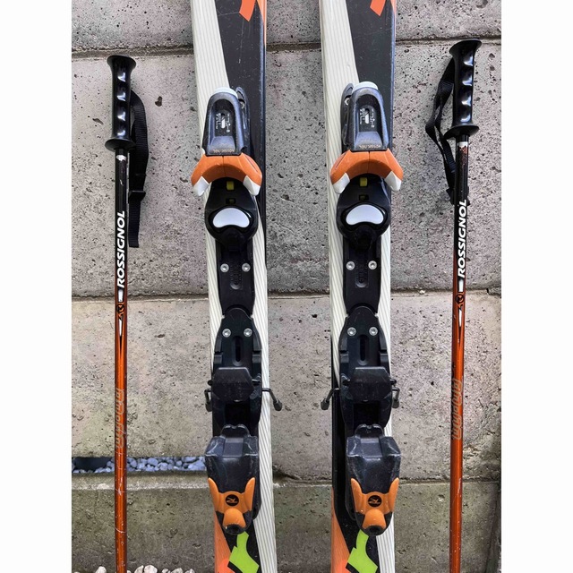 ROSSIGNOL - ロシニョール ROSSIGNOL スキー板120cm・ストック81cmの ...