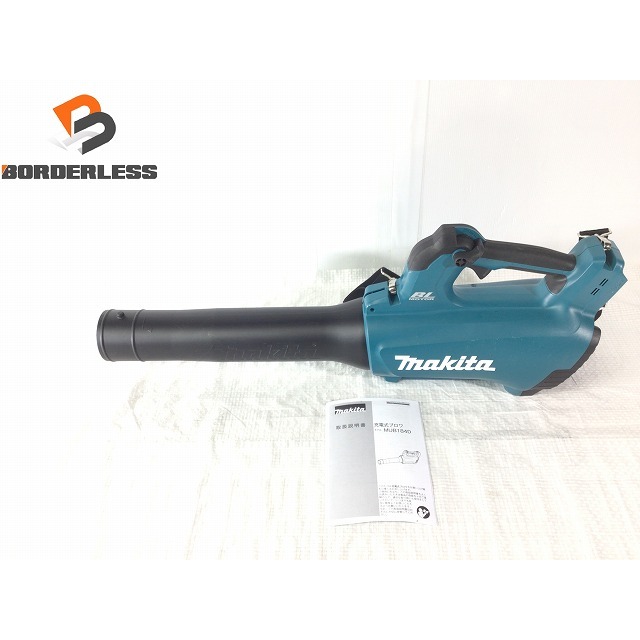 バイク☆比較的綺麗☆makita マキタ 18V 充電式ブロワ MUB184D 本体＋ノズル ハンディ ブロワー 送風機 69719