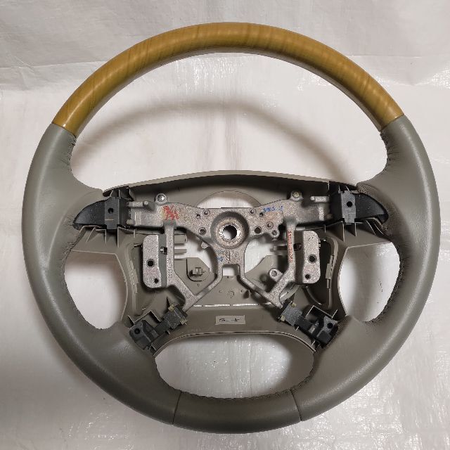トヨタ エスティマ 50 系 純正 ウッド レザー コンビ ステアリング