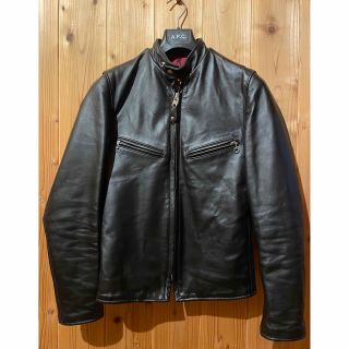 ショット(schott)のschott ショット  32ブラック アメリカ製 美品(レザージャケット)