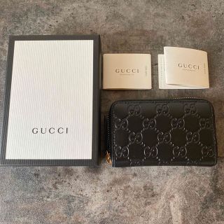 グッチ(Gucci)のGUCCI シグニチャー　カードケース、コインケース(コインケース/小銭入れ)