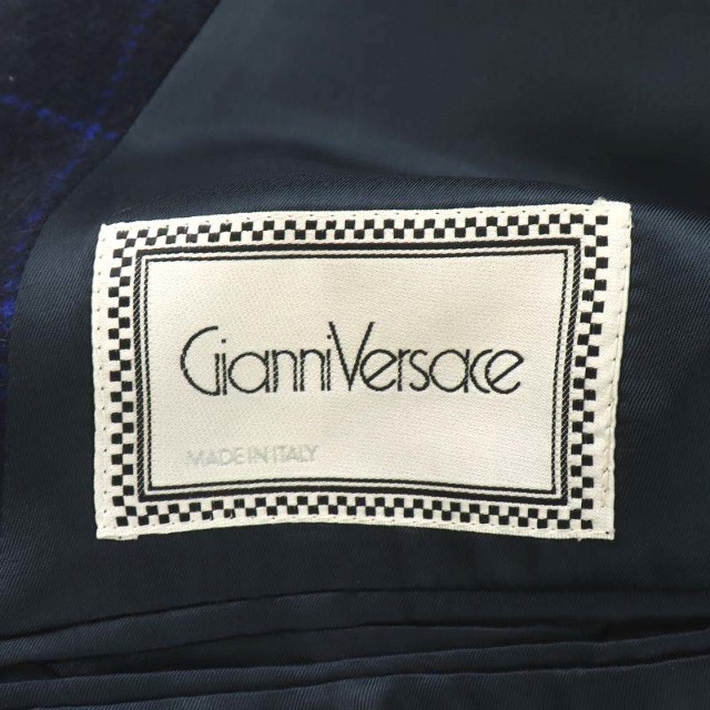 GIANNI VERSACE テーラードジャケット ダブル 50 L 紺 | svetinikole