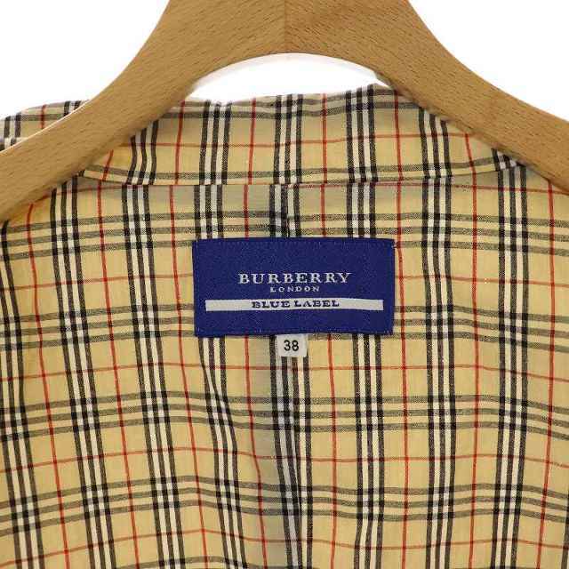 BURBERRY BLUE LABEL - バーバリーブルーレーベル ベスト ジャケット